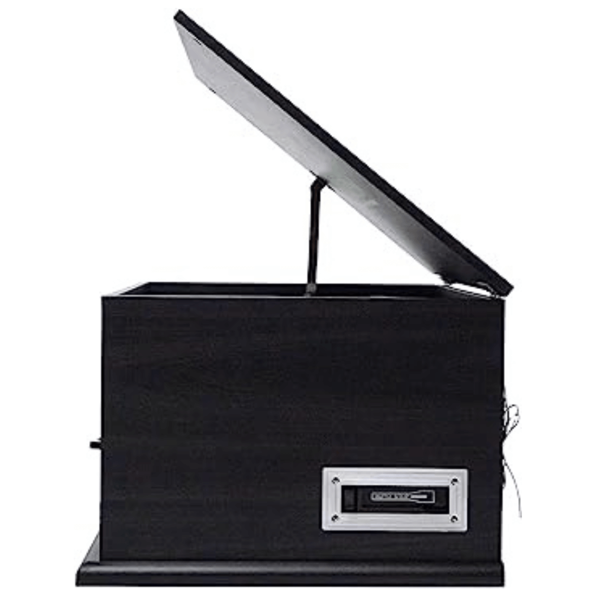 Victor State 7-in-1 Wood Music Center with 3-Speed Turntable and Dual Bluetooth