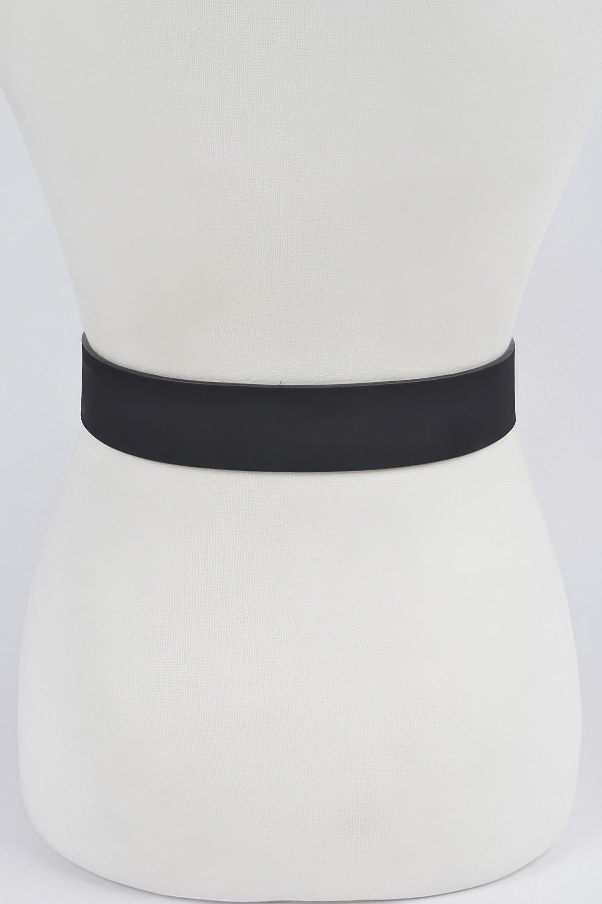 Two Buckle Faux Suede Belt