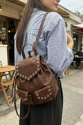 Vegan Leather Backpack