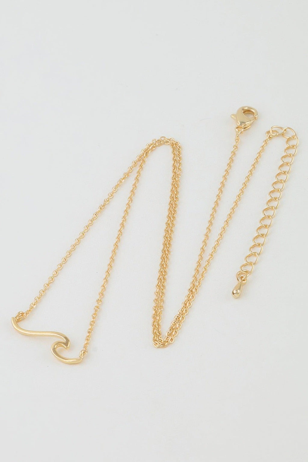 Summer Wave Pendant Necklace