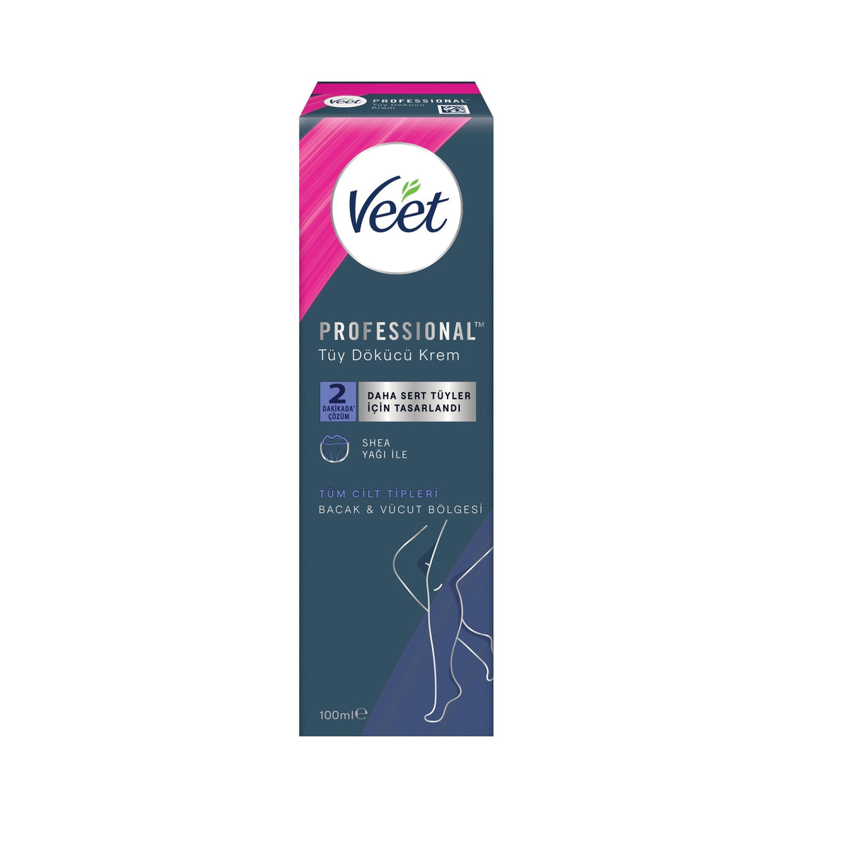 Veet Hair Removal Cream 100ml - Easy & Effective for Normal Skin