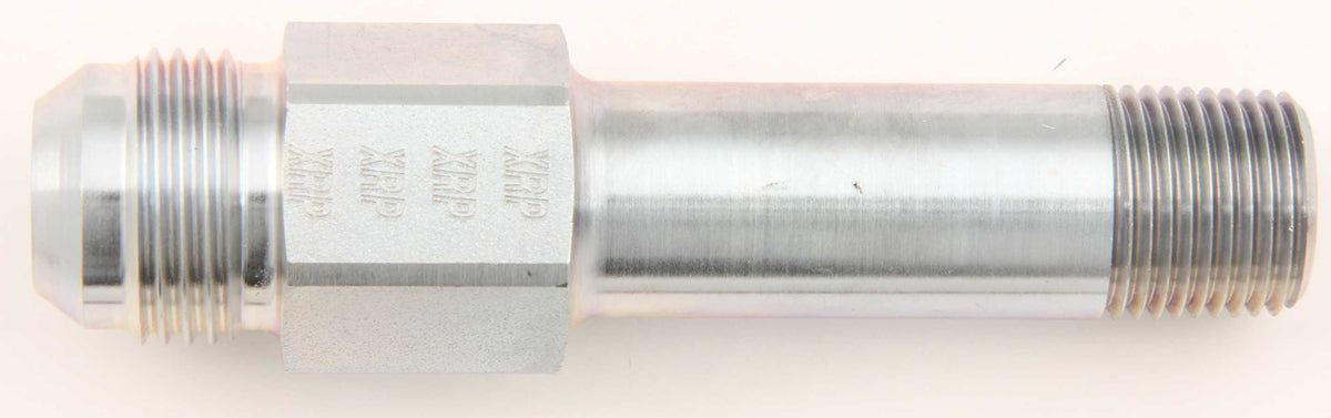 #12 Stl Long Oil Inlet Male Flare to 1/2 NPT - 488812