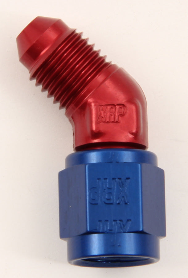 #6 45 Deg Fem Swivel to Male Flr Forged Fitting - 900406