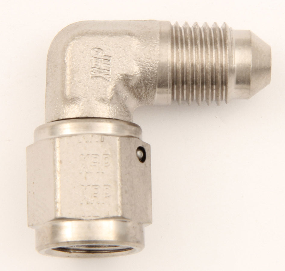 #4 Male to #4 Female 90 Deg Steel Swivel Ftg - 900544