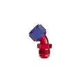 #8 45 Deg Fem Swivel to Male Flare Adapter - 920408