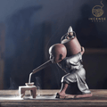 Zen Kung Fu Monk Incense Burner