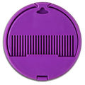 Eklips Purple Folding Pocket Mirror & Comb Set