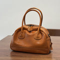 Casual Leather Shell-style Crossbody Bag