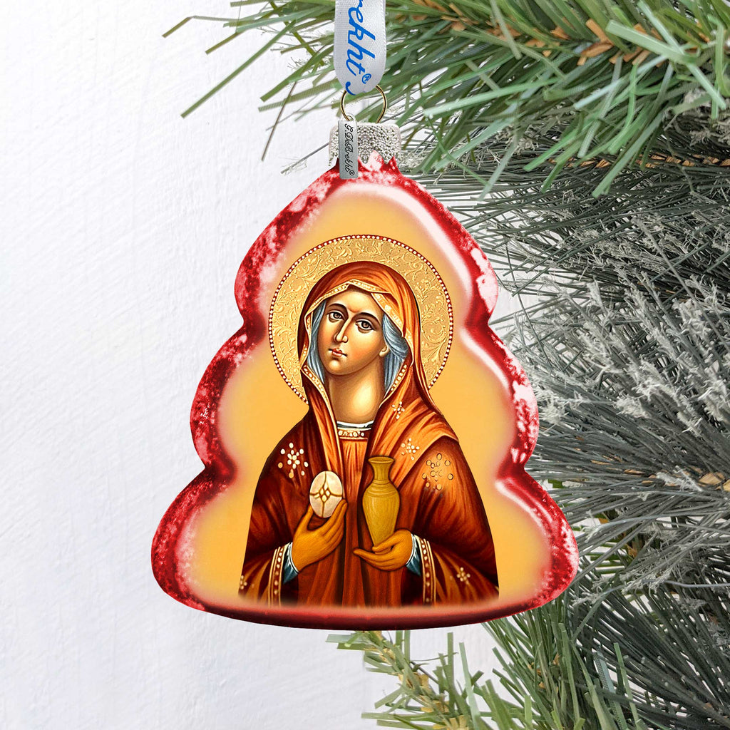 Maria Magdalena Mercury Glass Ornament by G. DeBrekht - Nativity Holiday Decor - 772022-2
