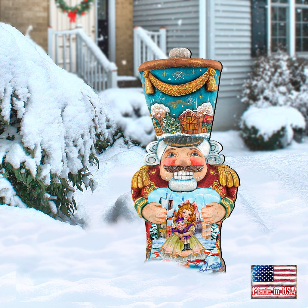 Old World Nutcracker Holiday Outdoor Decor by G. DeBrekht - Christmas Decor - 8116430F