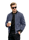 European And American Cross-border EBay Men's Spring And Autumn Suede Pilot Jacket, Foreign Trade Motorcycle Coat, American Baseball Jacket