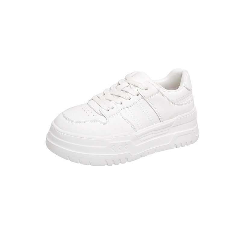 Platform Height Increasing Casual Lace Up Sports Board Shoes