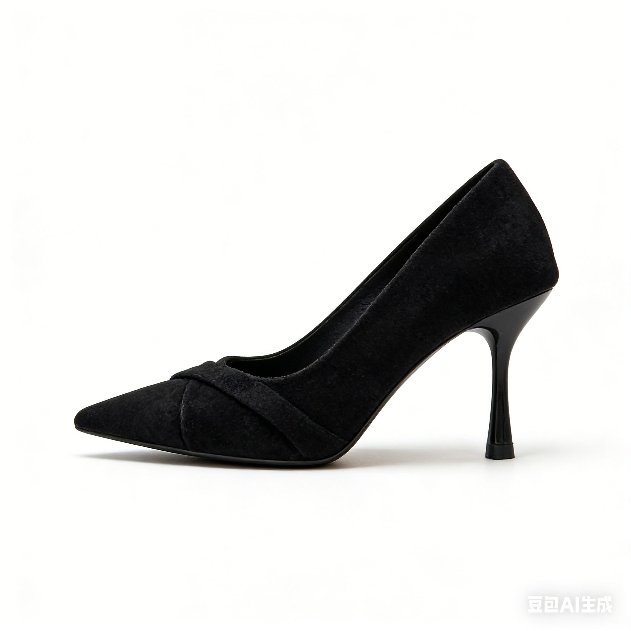 2025 Fall New French Retro Suede Pointed-Toe Stiletto Pumps For Women