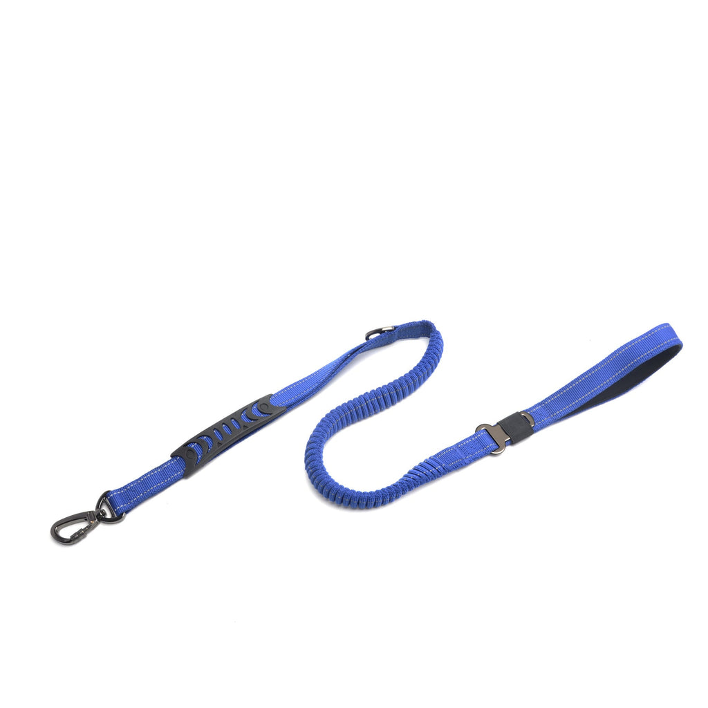 Elastic Anti-Pull Dog Leash — Stretchable Denim Style Safety Leash