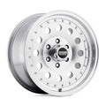 WHEEL 17X8 MACHINED SILVER
