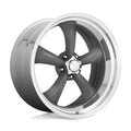 WHEEL ALUM MATTE GRAY 17X7