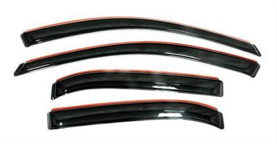 Auto Ventshade Side Window Visors, Ventvisor Deflectors, In-Channel, Front and Rear, Acrylic - 194508