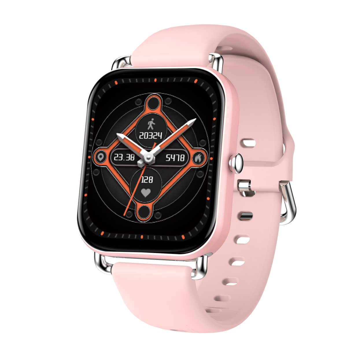 Body Temperature Measurement, Collision Color Sports Mode, Stylish Micro-engraved Smart Watch