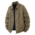 Mens American-style Jacket Lapel Coat Loose-fitting
