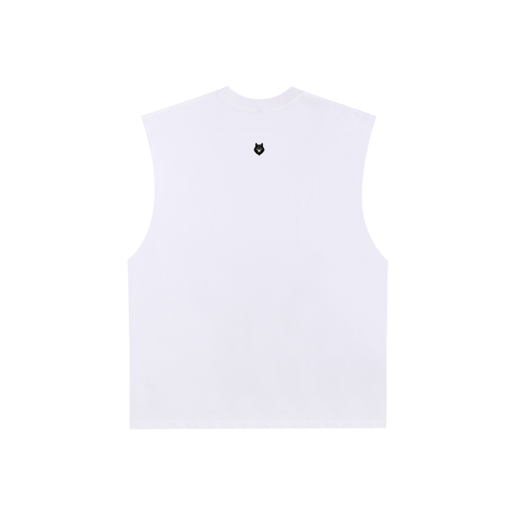 Loki & Ivy Raw Edge Cotton Tank Top