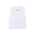 Loki & Ivy Raw Edge Cotton Tank Top