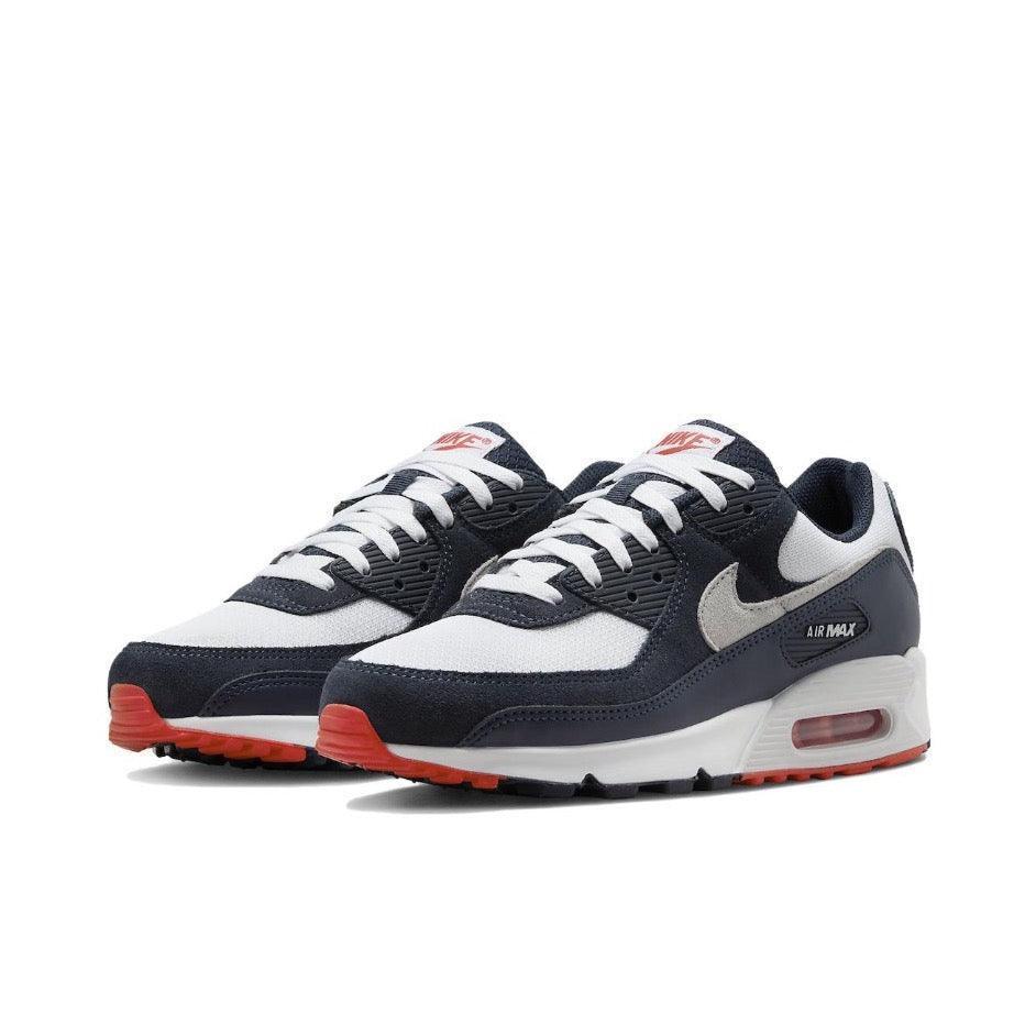 Nike Air Max 90 'Obsidian White Track Red Pure Platinum'