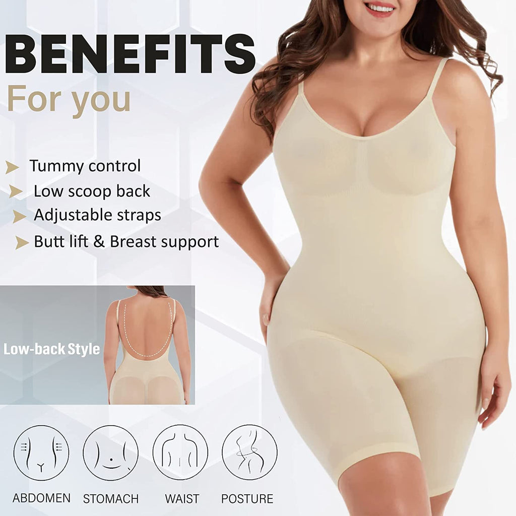 Cross-Border Summer Sexy Tummy Control, Butt Lift, Beautiful Back, Backless, Small Chest Push-Up, Slim Fit, Belly-Covering Body Shaping Jumpsuit