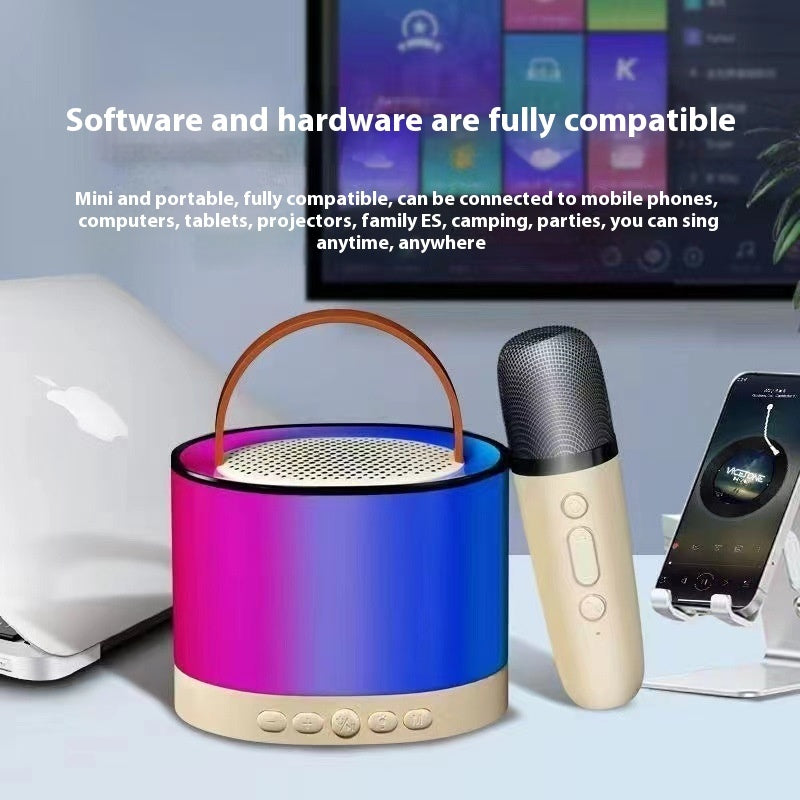 Karaoke Speaker with Wireless Microphone