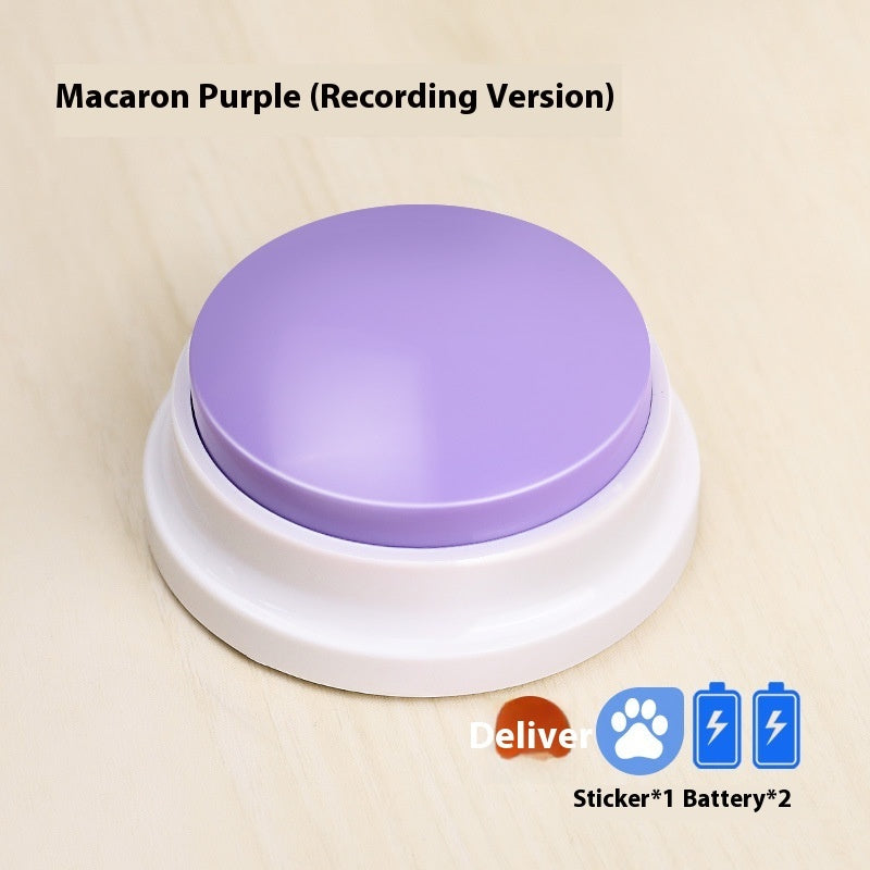 Pet Communication Button Dog Voice Toy