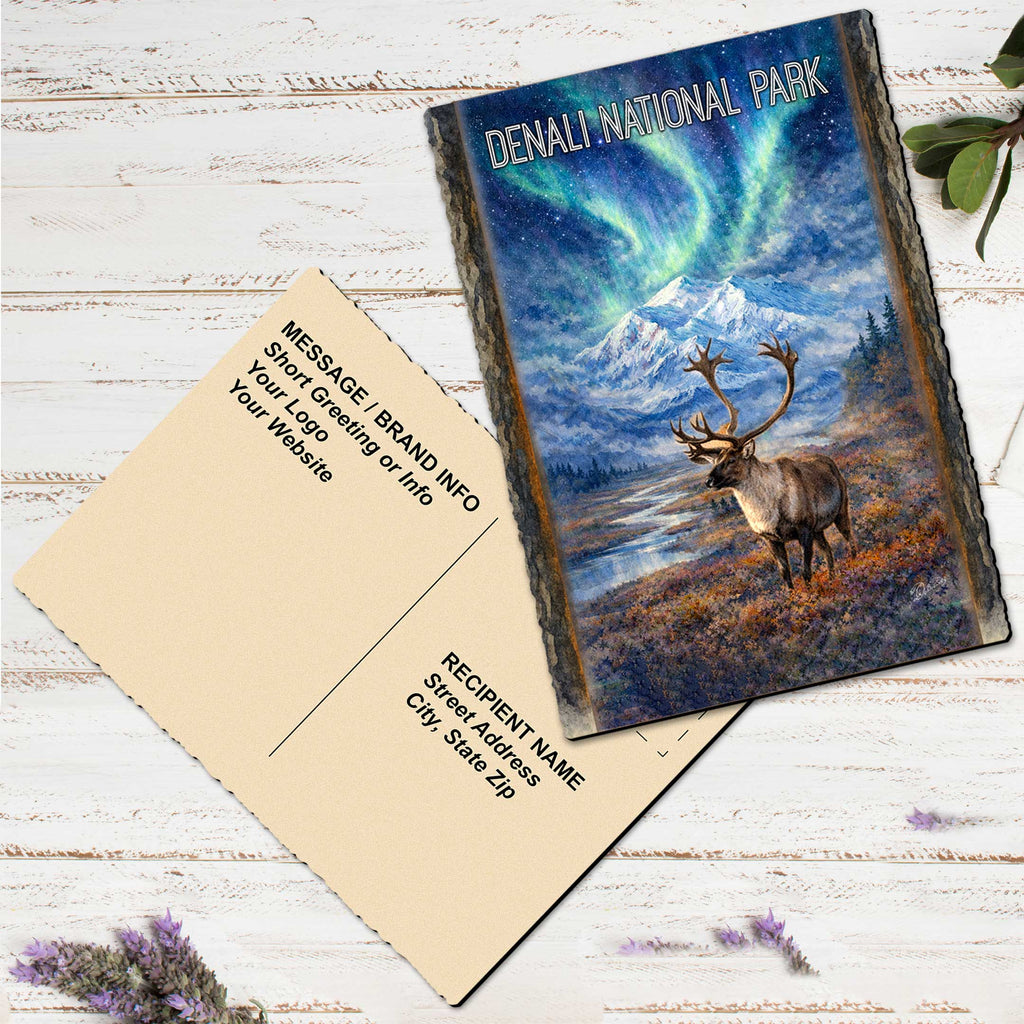 Aurora Borealis Wilderness Art Card by G. Debrekht - 97105GC