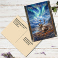 Aurora Borealis Wilderness Art Card by G. Debrekht - 97105GC