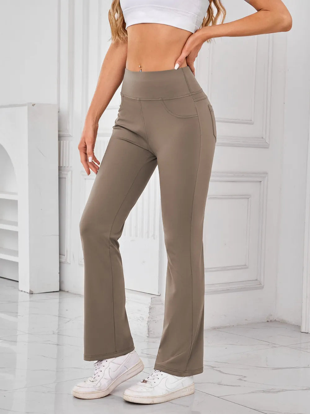 JupiterGear High-Waisted Pants with Pockets