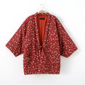 Japanese-style Lace-up Warm Quilted Home Jacket