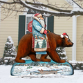 Forest Friend Tree Christmas Outdoor Decor by G. DeBrekht - Christmas Santa Snowman Decor - 8119182F
