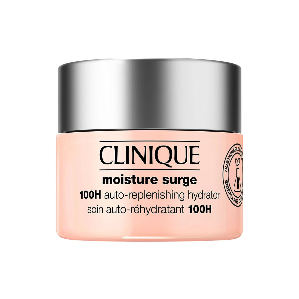 Clinique Mini Moisture Surgeª 100H Auto-Replenishing Hydrator Gel-Cream Moisturizer - 100 Hours Hydration, Oil-Free, Hyaluronic Acid