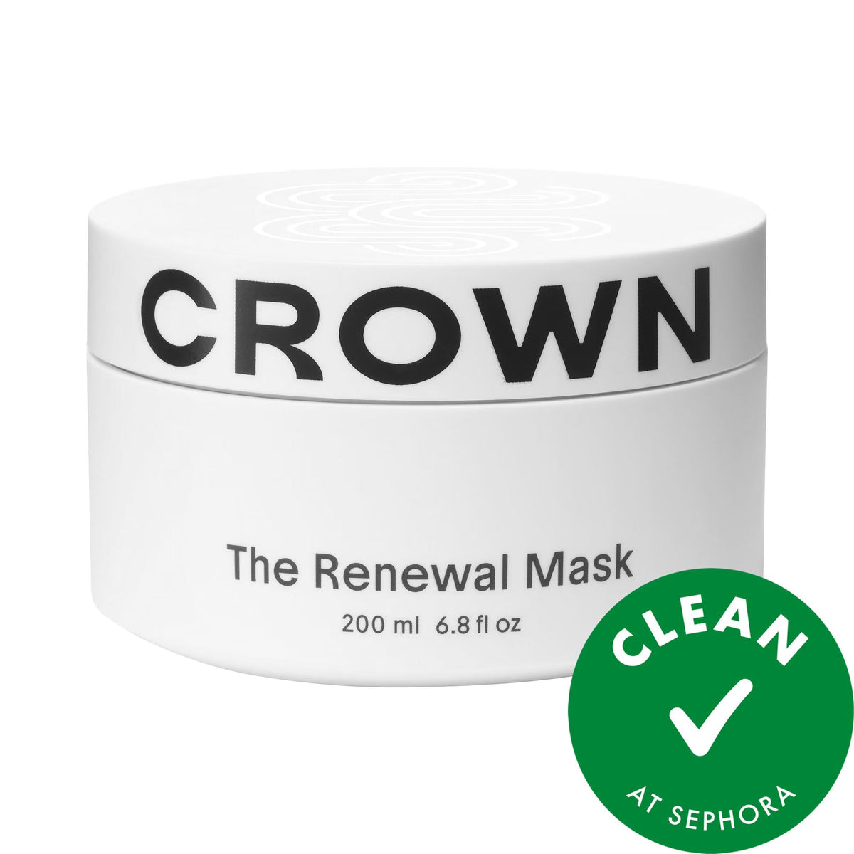 Crown Affair The Renewal Hydrating Hair Mask - Vegan, Cruelty-Free Hair Moisturizer for Dry, Damaged Hair