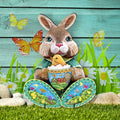Easter Bunny Outdoor Scene  by G. DeBrekht - Easter Spring Decor - 8144502F