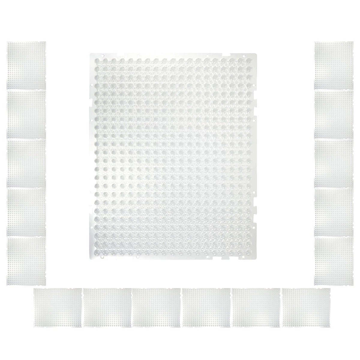16PCS Cat Deterrent Mats with Spikes – Indoor & Outdoor Pet Repellent