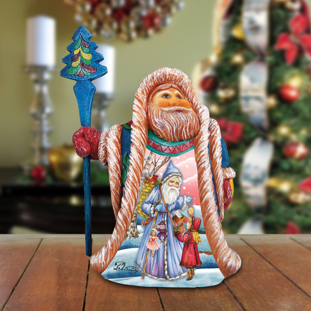 Scenic land of sweets Santa Figurine by G. DeBrekht 532311