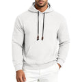 Mens Loose-Fit Versatile Hooded Sweatshirt For Sports Outdoors And Commuting