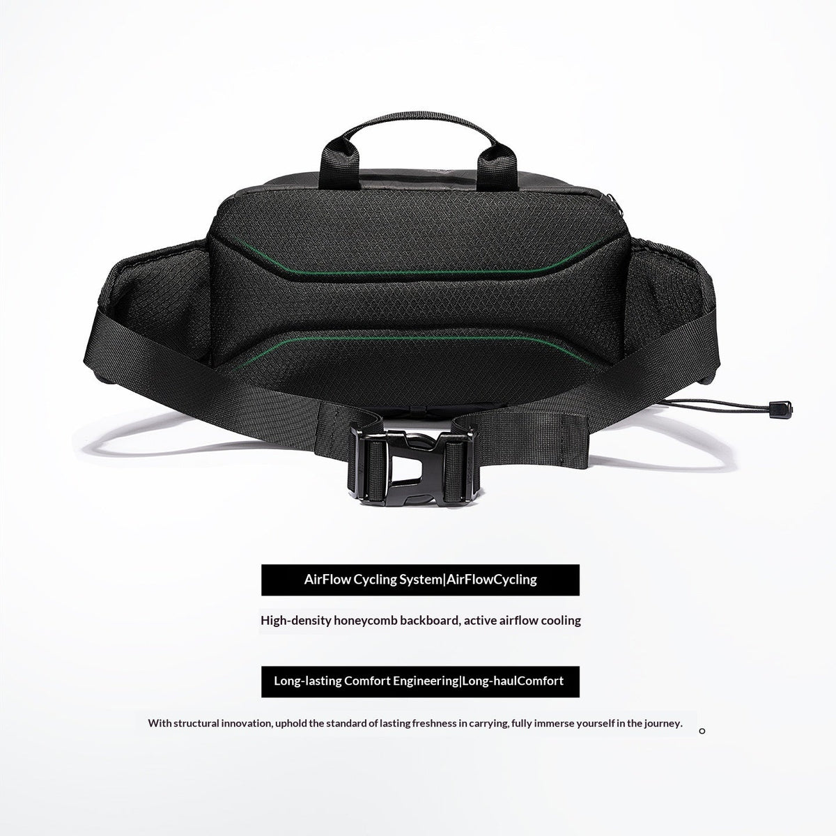 Outdoor Motorcycle Riding Multi-Functional Large-Capacity Crossbody Bag