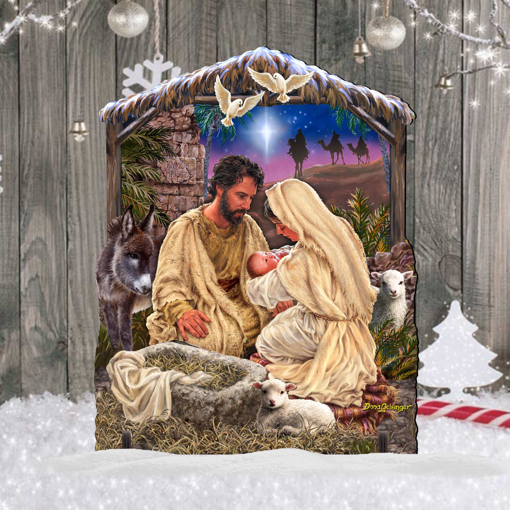 Jesus is Lord Outdoor Decor Yard Decor by D. Gelsinger - Nativity Holiday Decor - 8652813F