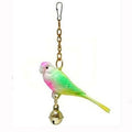 Birdlife Bird Figurine Cage Bell for Visual and Auditory Play