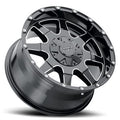 Black Rock Series 904B Fury 1 Black Wheels - 1822387731