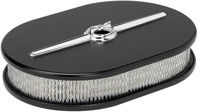 AIR CLN SM OVAL STREAMLINE BLK