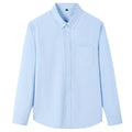 Oxford Cotton Shirt Long Sleeves Business-casual Style