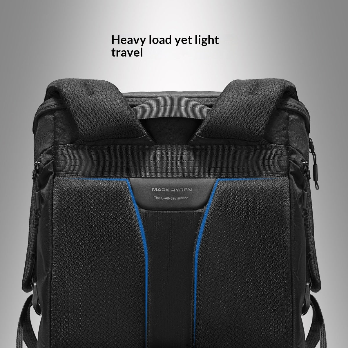 Mens Large-Capacity Commuter Laptop Backpack