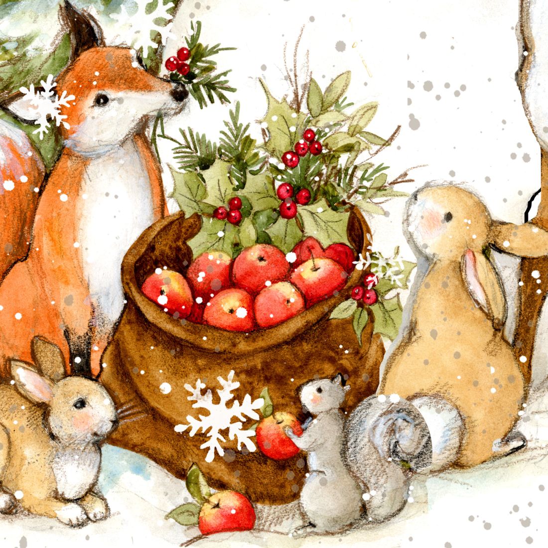Ivory Snowman Christmas Outdoor Yard Sign by Susan Winget - Christmas Santa Snowman Decor - 8471107F-SW