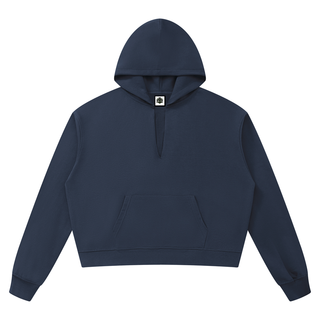 Loki & Ivy Unisex Boxy Raw Edge Hoodie