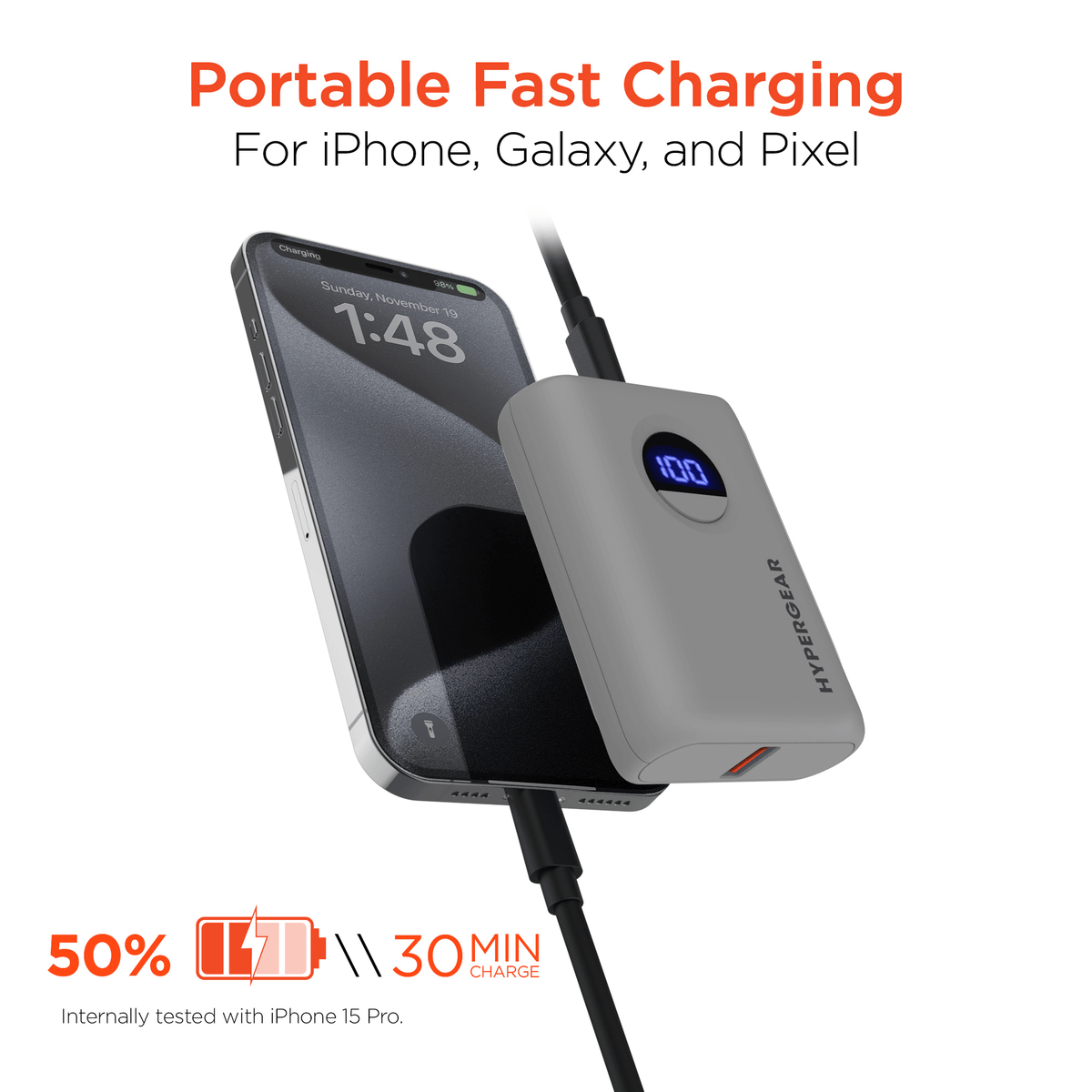 HyperGear PowerPack PRO 10000mAh 20W Power Bank
